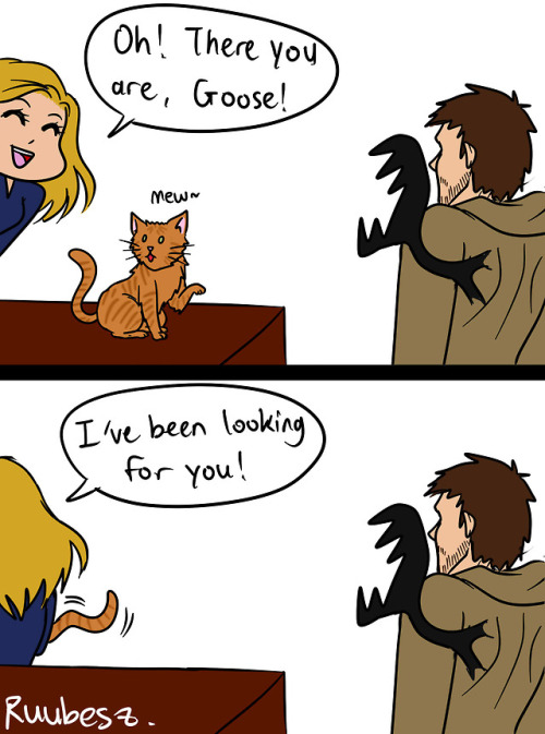 holykryptonitekitten: ruubesz-draws: I haven’t seen Captain Marvel yet but I already LOVE Goose! App