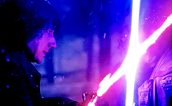 ewock:  Finn + lightsaber 