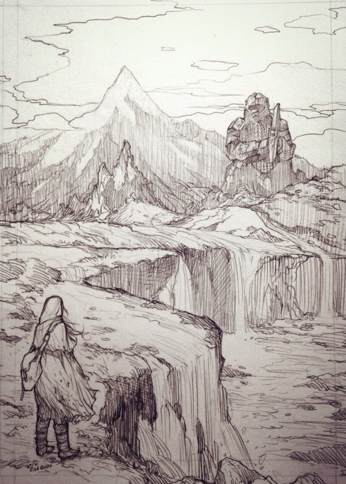 evankart:Middle-earth traveler (1) A legend of Dwarf kingdom. No one lives here anymore.