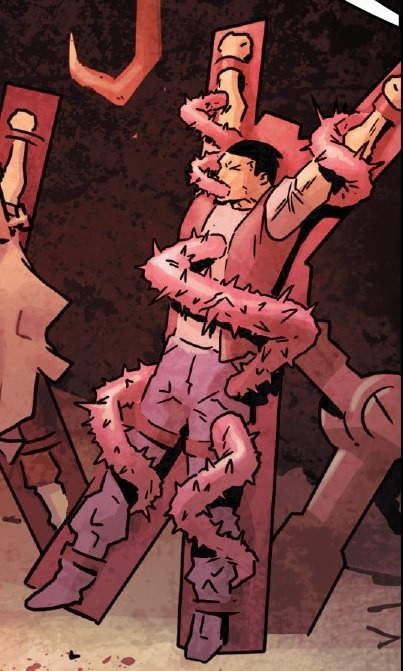 Holy Hell.Poor Danny.from Ghost Racers #3.