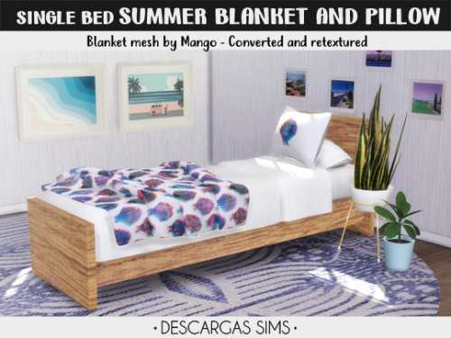 Summer BLANKET And PILLOW (For Single Bed)2 items:-Single Bed Pillow (15 swatches)-Single Bed Blanke