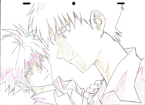kaworu-kunn:ATTENTION KAWOSHIN FANSTHIS WAS IN A STUDIO KHARA WORKER’S PIXIVONE WHO WORKS ON EVATHE 