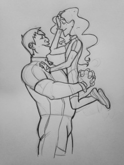 commanderhotpantsu:  A sketch I did for tadoshoneybuns featuring tadomaki 