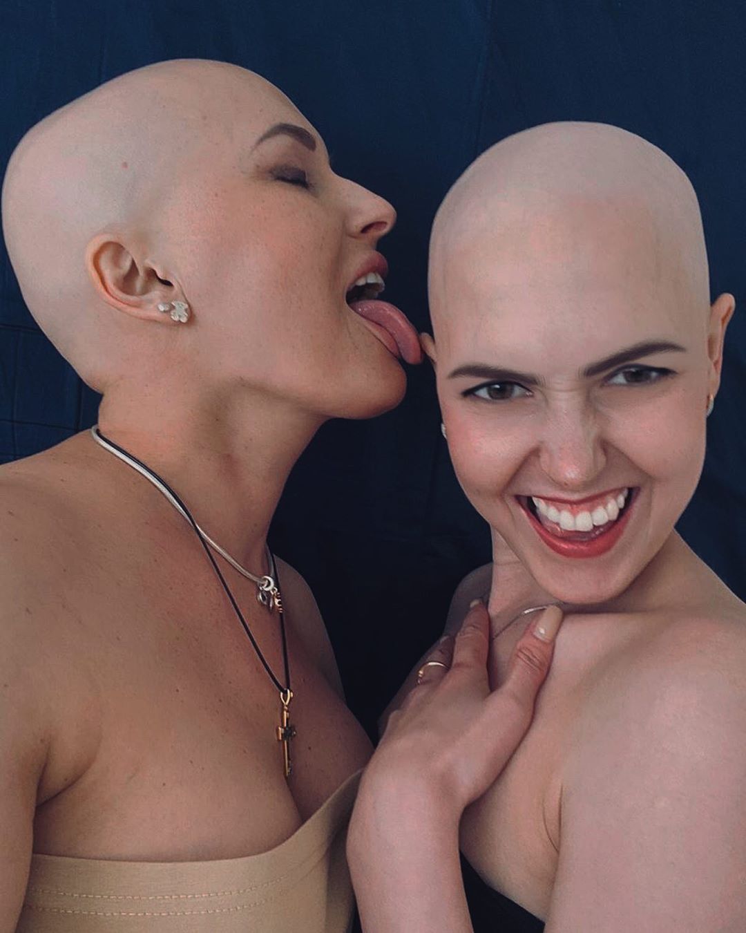 Bald Headed Lesbians - Bald Lesbians In Bondage | BDSM Fetish