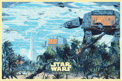 dwdesign:Proud to present my Rogue One screen print in collaboration with Bottleneckgallery. Officially licensed by Lucasfilm &amp; Acme Archives. The regular version will be a timed edition from today at 12PM ET to Thursday November 16th 11:59PM ET.