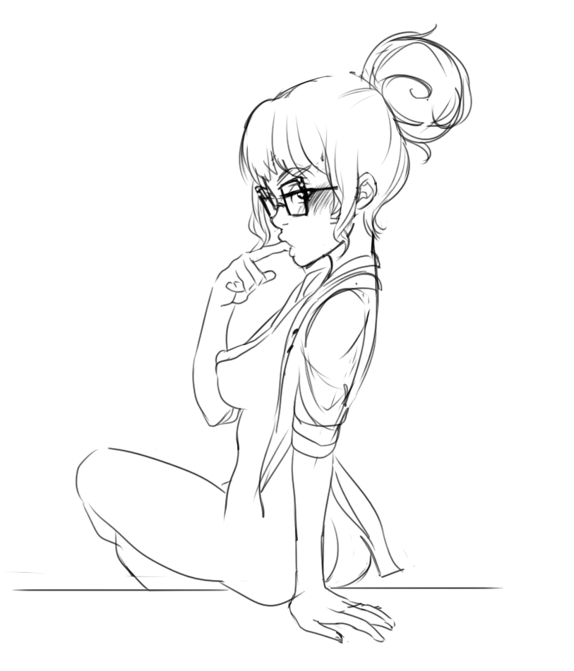 nsfwkevinsano:  nsfwee:  seductive scitwi doodle  How did I miss this   &lt;