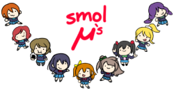 triple-q:    After a whole year, smol μ’s is finally complete!