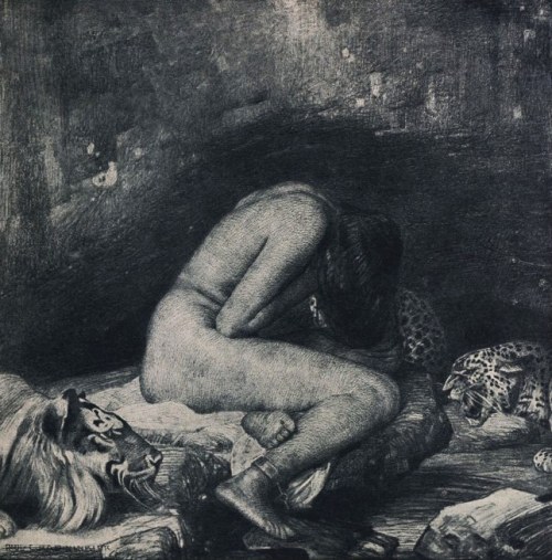 tenebrum:     Paul Grabwinkler (1880-1946), Gefangene Bestien (Imprisoned Beasts), 1930  
