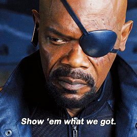 dicapriho:TOP 10 MARVEL CHARACTERS#10 Nick Fury played by Samuel L Jackson→ “There was an idea, Star