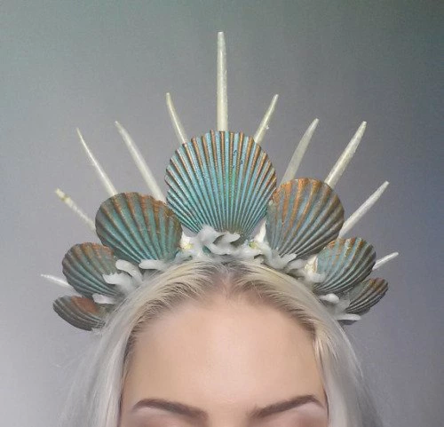 fashionandcostumedesign: Mermaid princess tiara!