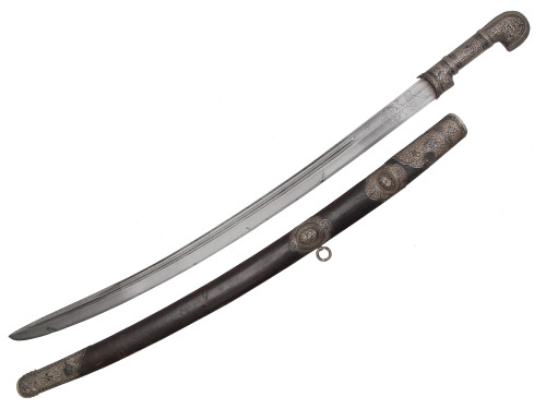peashooter85:Russian shashka saber, 19th century.from Helios Auctions