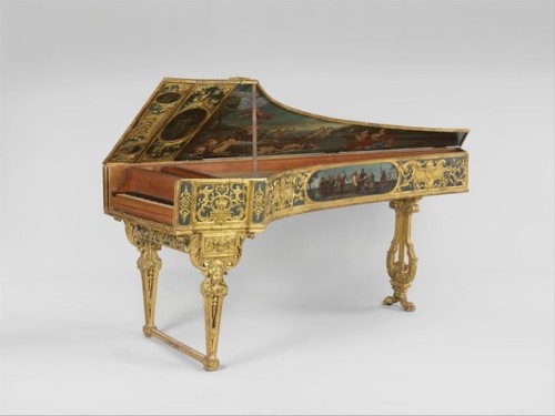 met-musical-instruments: Harpsichord, Musical Instruments Gift of Bernice Richard, 1980 Metropolitan