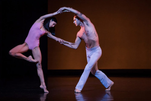 Robyn Hendricks and Damian Smith in Christopher Wheeldon’s After the Rain, Australian Ballet, 