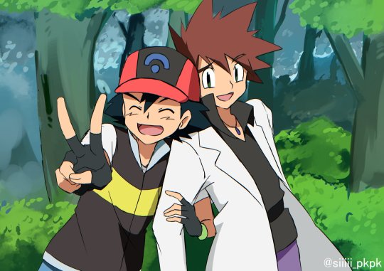 shigerussato:art by : siiiii_pkpk on twitter &lt;3 sinnoh adventures 🫶🏻