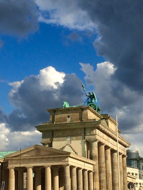 Brandenburg Gate Through The Ages (?) 1. Napoleon Thru The Gate (Deutsches Historisches Museum) 2. Gate