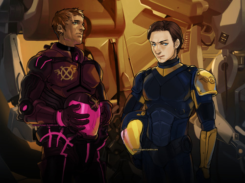 XMFC - Pacific Rim AU Collab with Q!!!111 <3333 Omg. Ty so much for indulging me in this ohoho. &