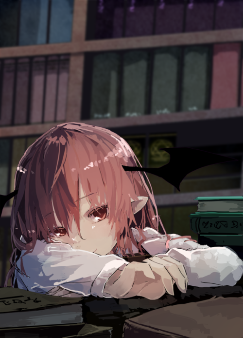 shanghai-tea-room: » 「こぁこぁ」/「双月える」のイラスト [pixiv]