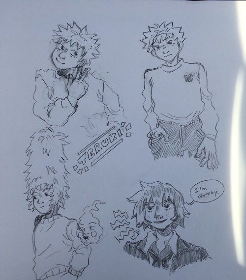it was his bday a few days ago&hellip;. here’s some sketches