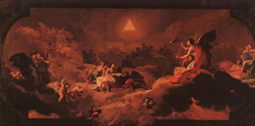 The Adoration of the Name of The Lord, Francisco de Goya, 1772