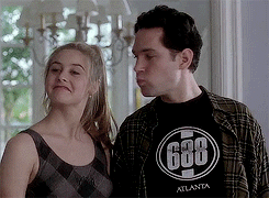 fyeahgifss:  Cher and Josh / Clueless, 1995.