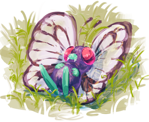 hushcoil:A Relaxed Butterfree!