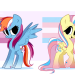colorful-horses:pride ponies (pegasus edition)