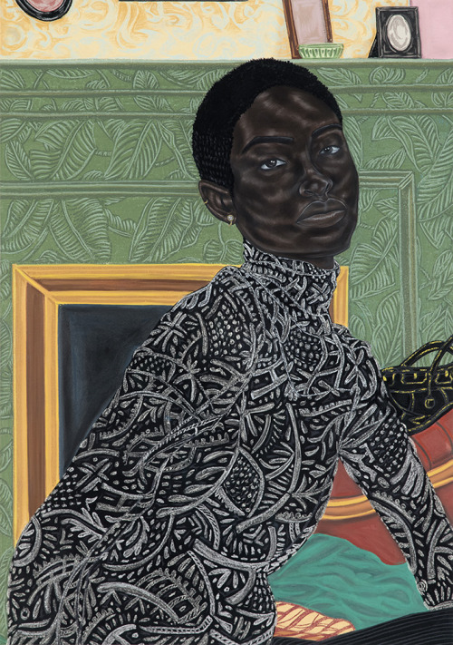 Paris Apartment (2016-2017) - Toyin Ojih Odutola