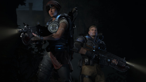 gamefreaksnz:   					Gears of War 4 announced, E3 trailer and screens					Microsoft surprised fans with an impressive gameplay demo of The Coalition’s Gears Of War 4 during its E3 2015 press conference.View the gameplay demo here. 