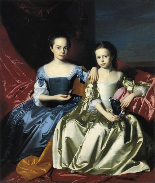 Mary and Elizabeth Royall, Copley 1758