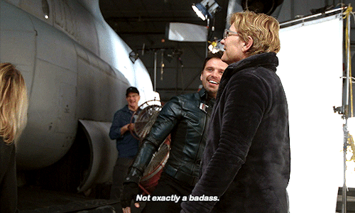 captain-james:SEBASTIAN STANBehind the scenes of ‘The Falcon and The Winter Soldier&rsquo