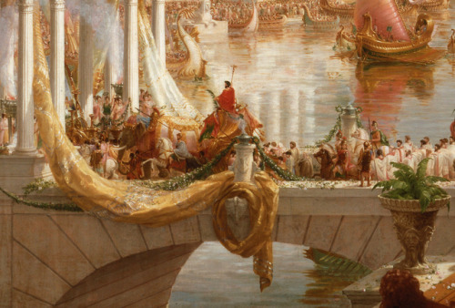 inividia:The Course of the Empire: The Consummation of Empire (detail) 1836. Thomas Cole
