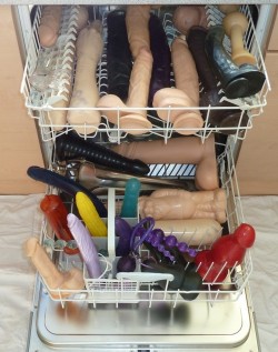 lunchboxpussy:    Lunchbox’s request:  Will one of you girls PLEASE empty the FUCKING dishwasher?!  