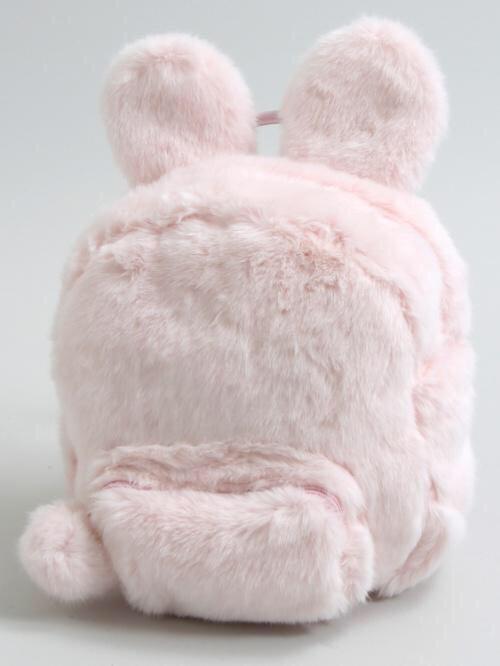 lokisadvocate:  gyaru-coordinates:  Brand:  WEGO Rabbit ears furry backpack. In black, pink, and white. Isn’t this super cute? :)  furrymami 