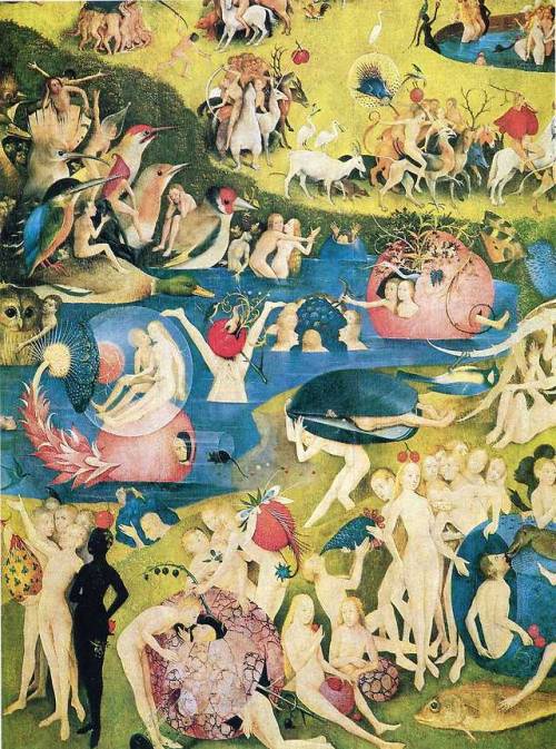artist-bosch: The Garden of Earthly Delights (detail), Hieronymus BoschMedium: oil,panelhttps:/