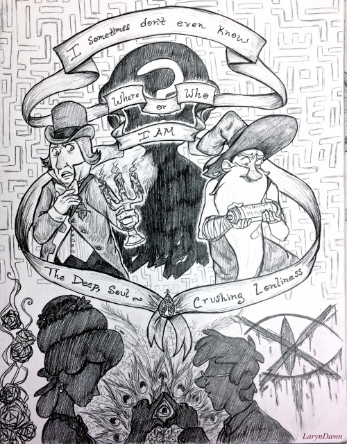 laryndawn:So I had a mighty desire to draw the parallels I saw between Gravity Falls and Over the Ga