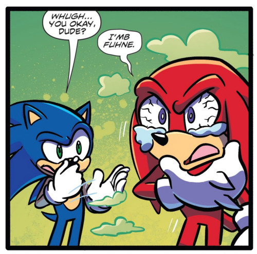 Stink BombedIDW’s ‘Sonic The Hedgehog’ #3, Art by @Jens_Drawings
