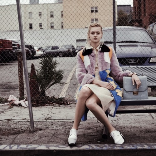 balenciwanga:Nastya Kusakina - ’All Dressed Up And Nowhere To Go’ in The New York Times T Style Ma