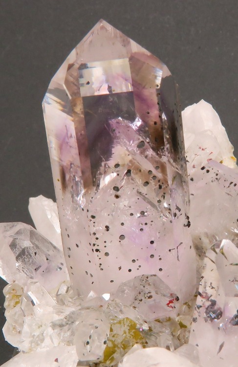 hematitehearts:AmethystLocality: Brandberg, Erongo Region, Namibia