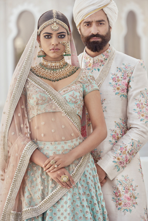 “The Udaipur Collection” by Sabyasachi MukherjeeModels: Priyadarshini Chatterjee & R