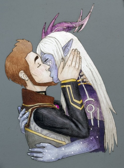welcometodoodleburg:Viren week 2020 Day 4: MagicI went with “Love is Magic” instead of actual magic,