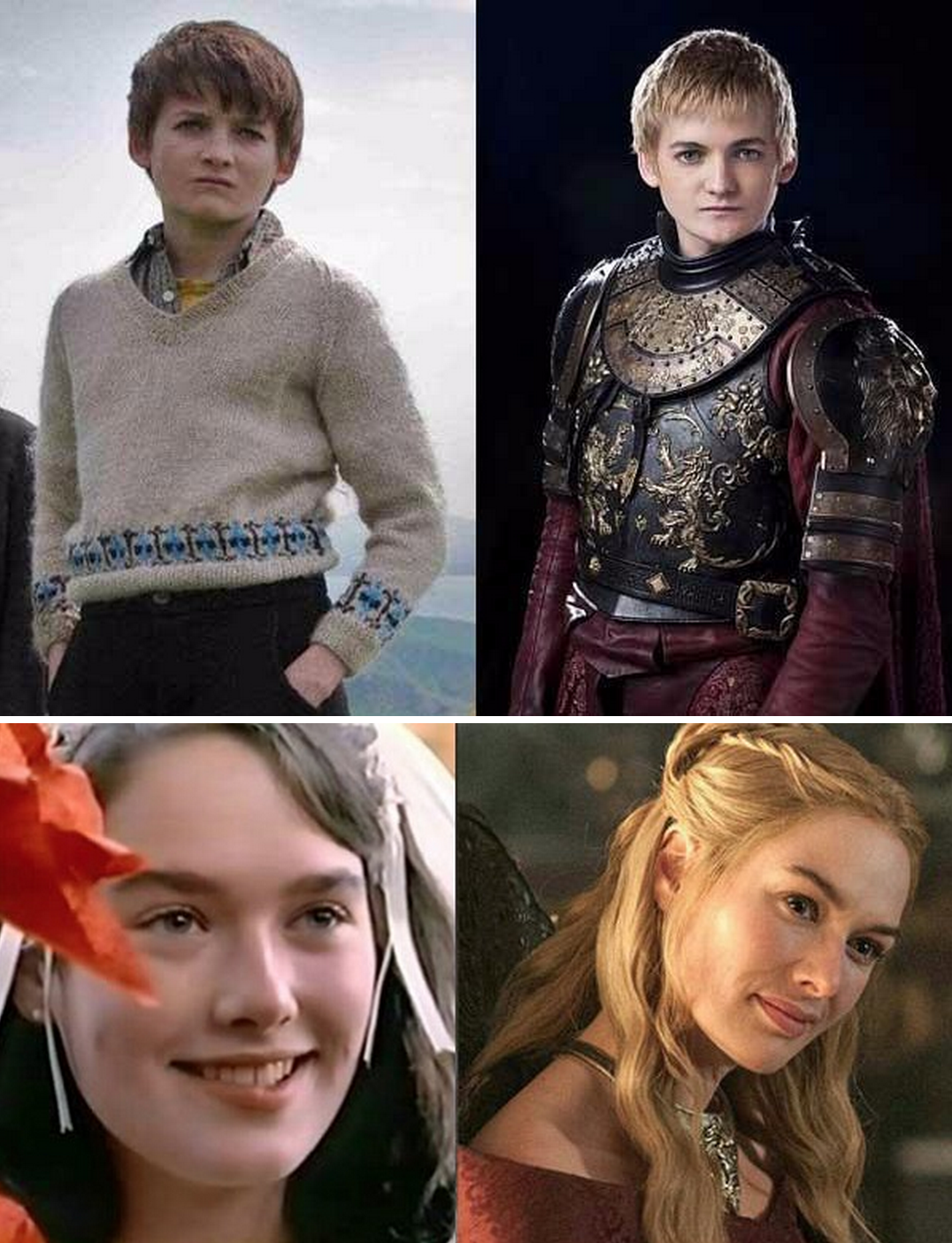 tastefullyoffensive:  Childhood Photos of the cast of ‘Game of Thrones’ (photos