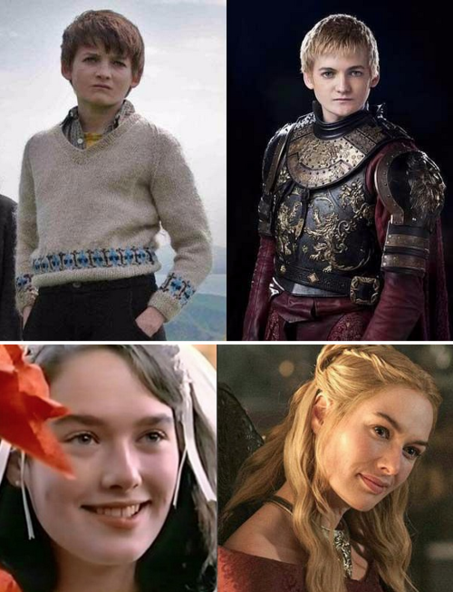 tastefullyoffensive: Childhood Photos of the cast of ‘Game of Thrones’ (photos via imgur