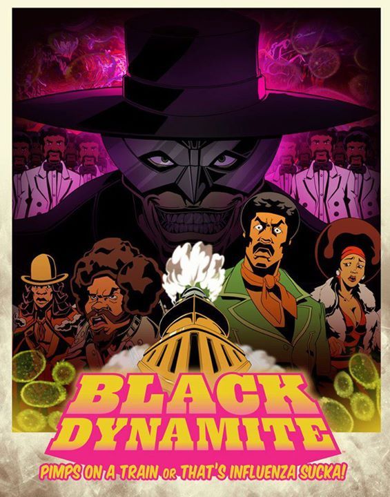 leseanthomas:  Black Dynamite: The Animated Series S1 episodic promotional posters.