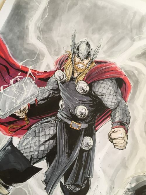 Thor commission for London Super Comic Con