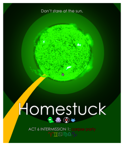 wizards-that-sell-crack:   PRESENTING. HOMESTUCK