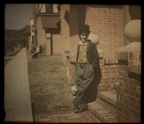 eastmanhouse:  One hundred years ago on this date, a face that was to become one of the most recognized faces in the world was first illuminated on movie screens. That face was Charlie Chaplin’s, and on February 2, 1914, his first film was released