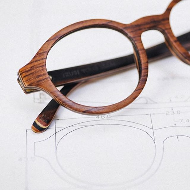 REZIN | Wooden Sunglasses | Lunettes en bois.