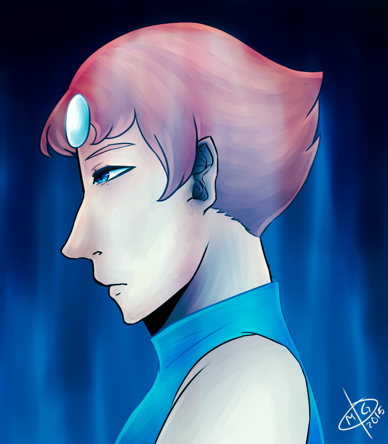 azuriteseagate:  (click for captions)listening to music while drawing is super great 10/10