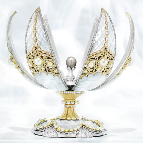 pyrogothnerd - 2015 Faberge pearl egg, the first released by the...