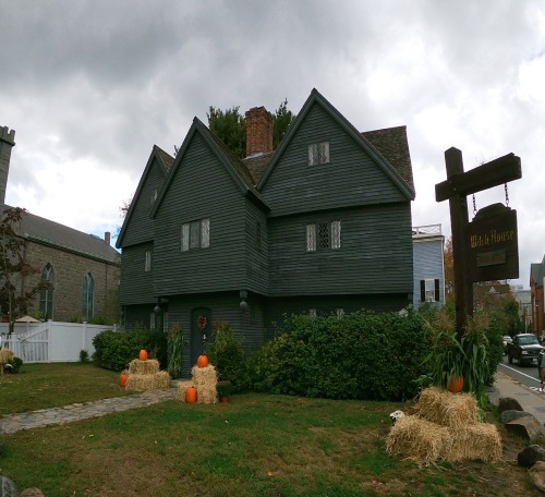 Salem, MA (10/2019): Salem Maritime Museum, John Ward House, Salem Witch House